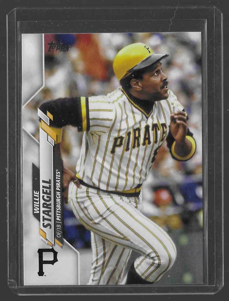 2020 Topps 375A Willie Stargell Base Set Photo Variations